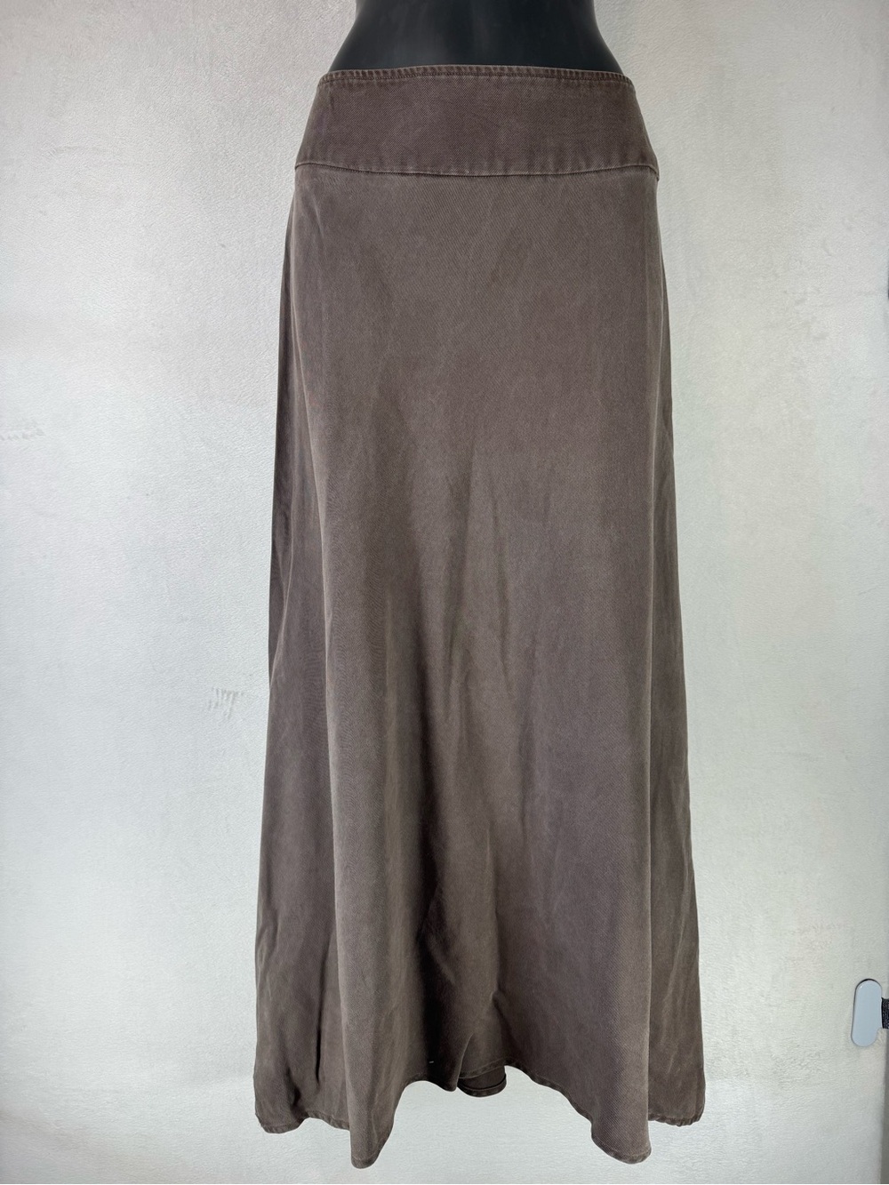 J. Jill Taupe-Brown Maxi Skirt Size 10